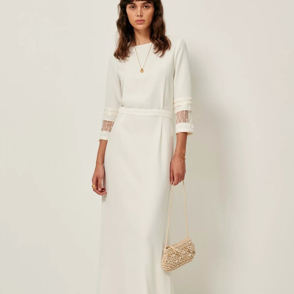 Brand New Sessun Wedding Dress/Bridal Wear/Formal White Dress, Size M
